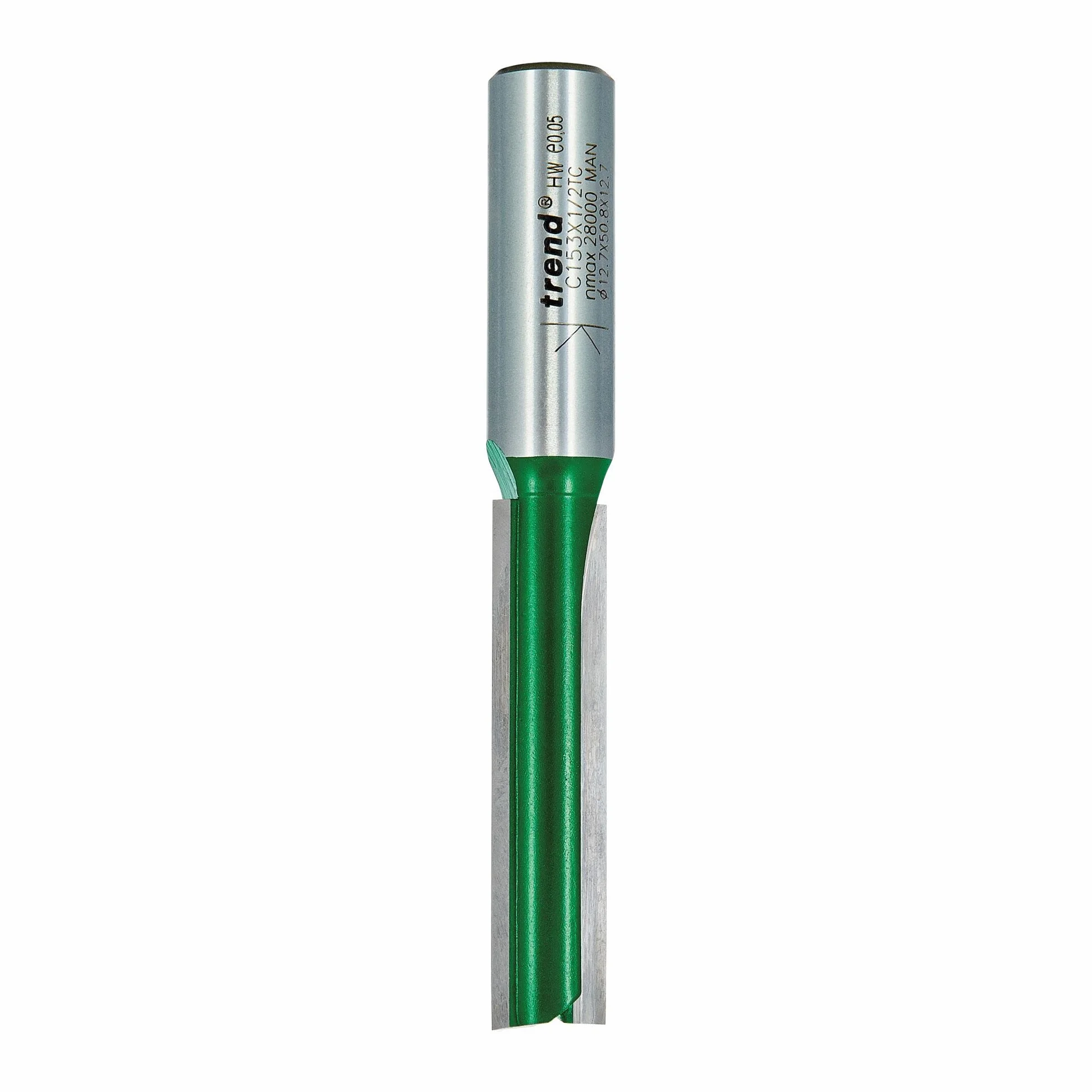 Trend CraftPro 1/2 frez do spoin z chwytem calowym - średnica 12,7 mm, dwie końcówki z węglika spiekanego, C153X1/2TC