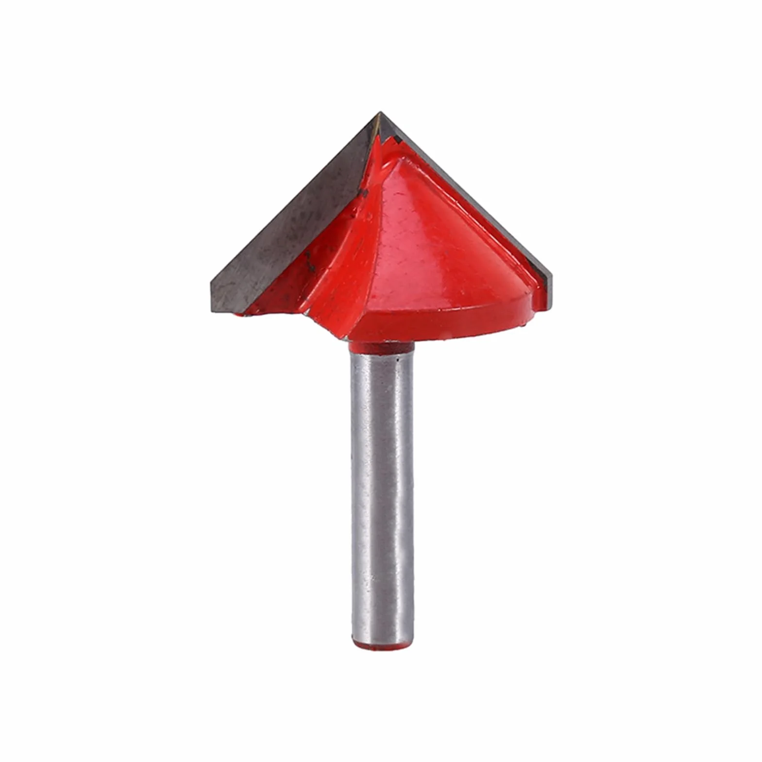Watris Veiyi Frez 90 stopni, 6 × 32 mm CNC frez, V Shape frez do drewna, frez do drewna CNC, frez do rowków do akrylu, MDF, frez fazowy PCW