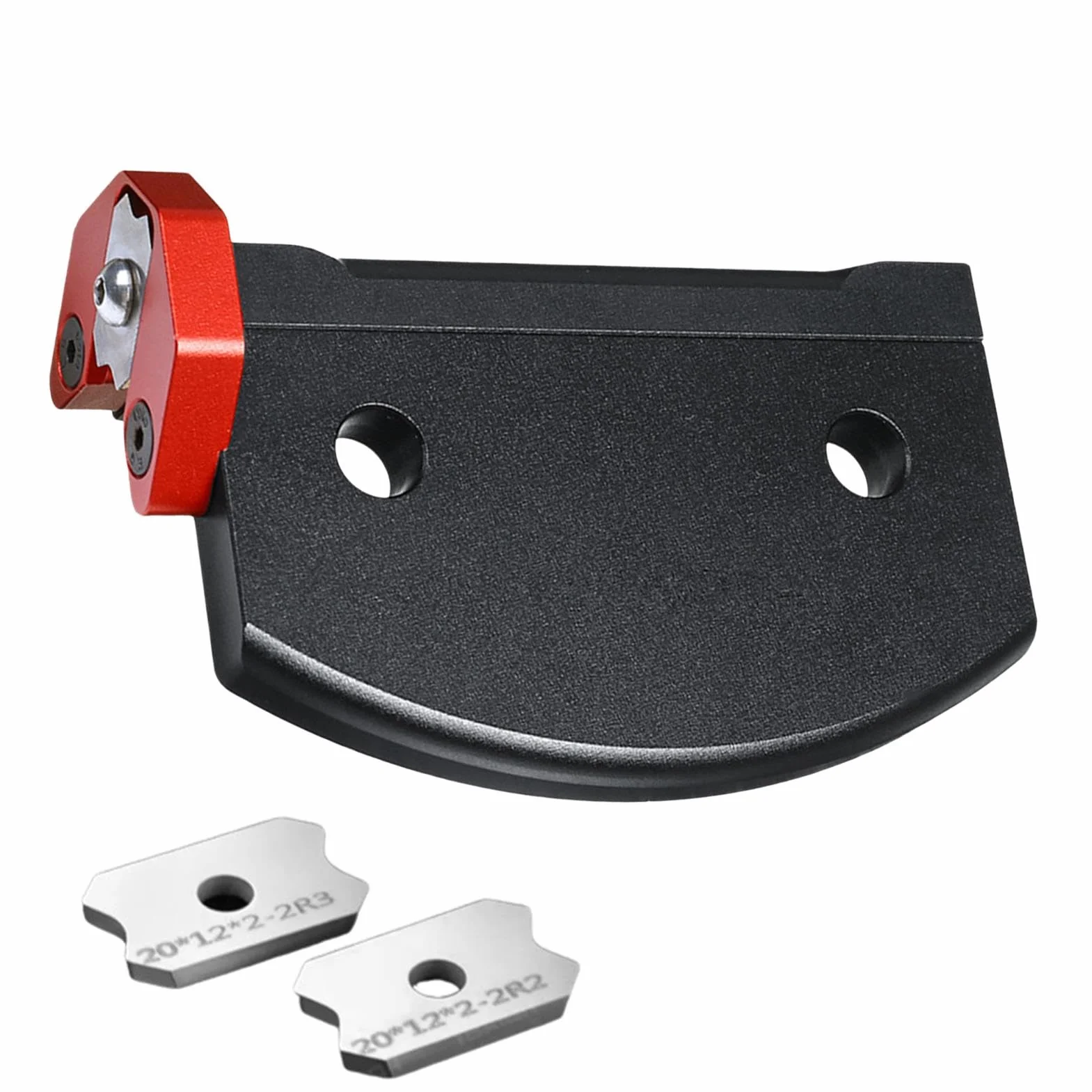 Wood Edge Bander for Burr, Edge Banding Trimmer | Drewniana planarz drewna z 3 zastępowcami | Fazowanie skrobaka z filetu dla Melaminy Abs PVC