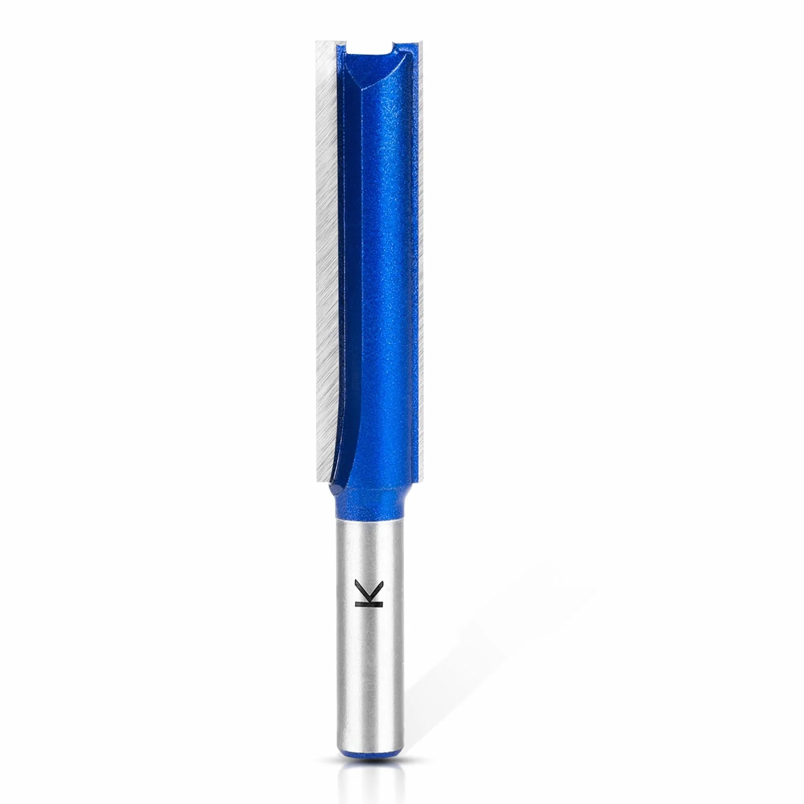 1 x frez prosty do frezarki górnowrzecionowej, trzpień 8 mm, bardzo długi frez do rowków, frez do drewna, bardzo długa długość robocza - 50 mm