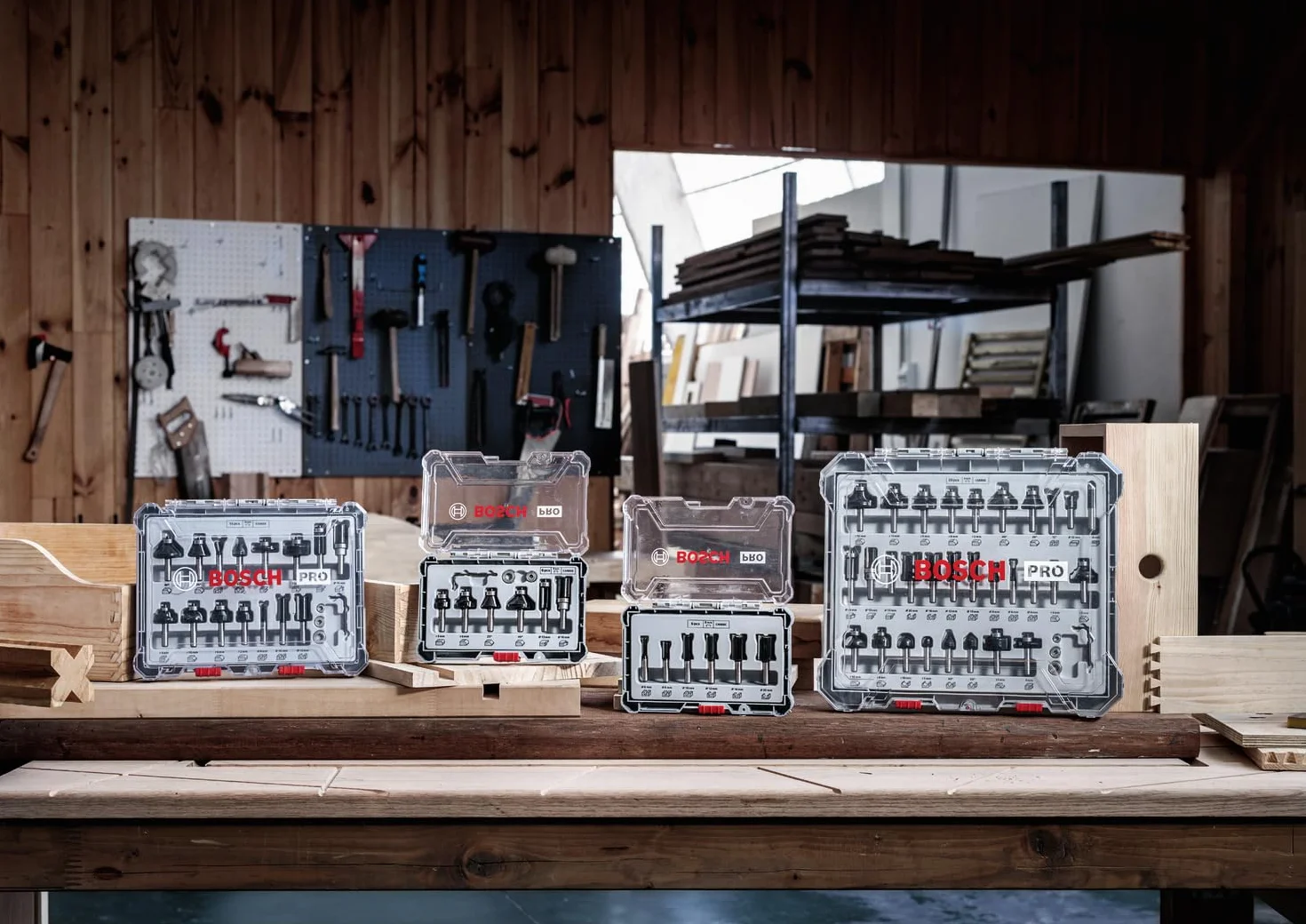 Bosch 1x Frez prosty PRO z łożyskiem kulkowym na górze (do Miękkie drewno, Twarde drewno, Ø 16 mm, Professional Akcesoria Frez ręczny, Frez krawędziowy)