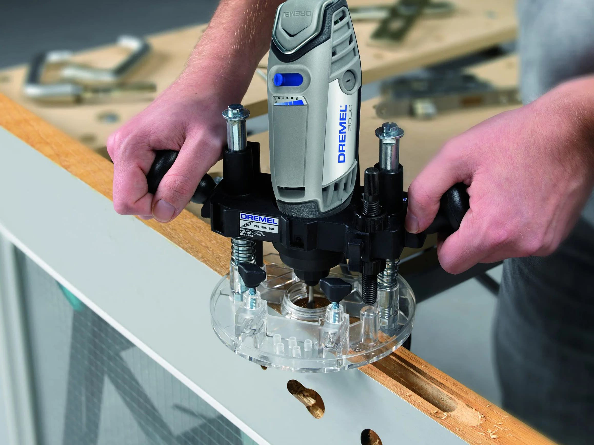 Dremel 652 akcesoria frez do zarysów płaskich HSS – akcesorium obrotowe do inkrustacji i frezowania zarysów płaskich 4,8 mm