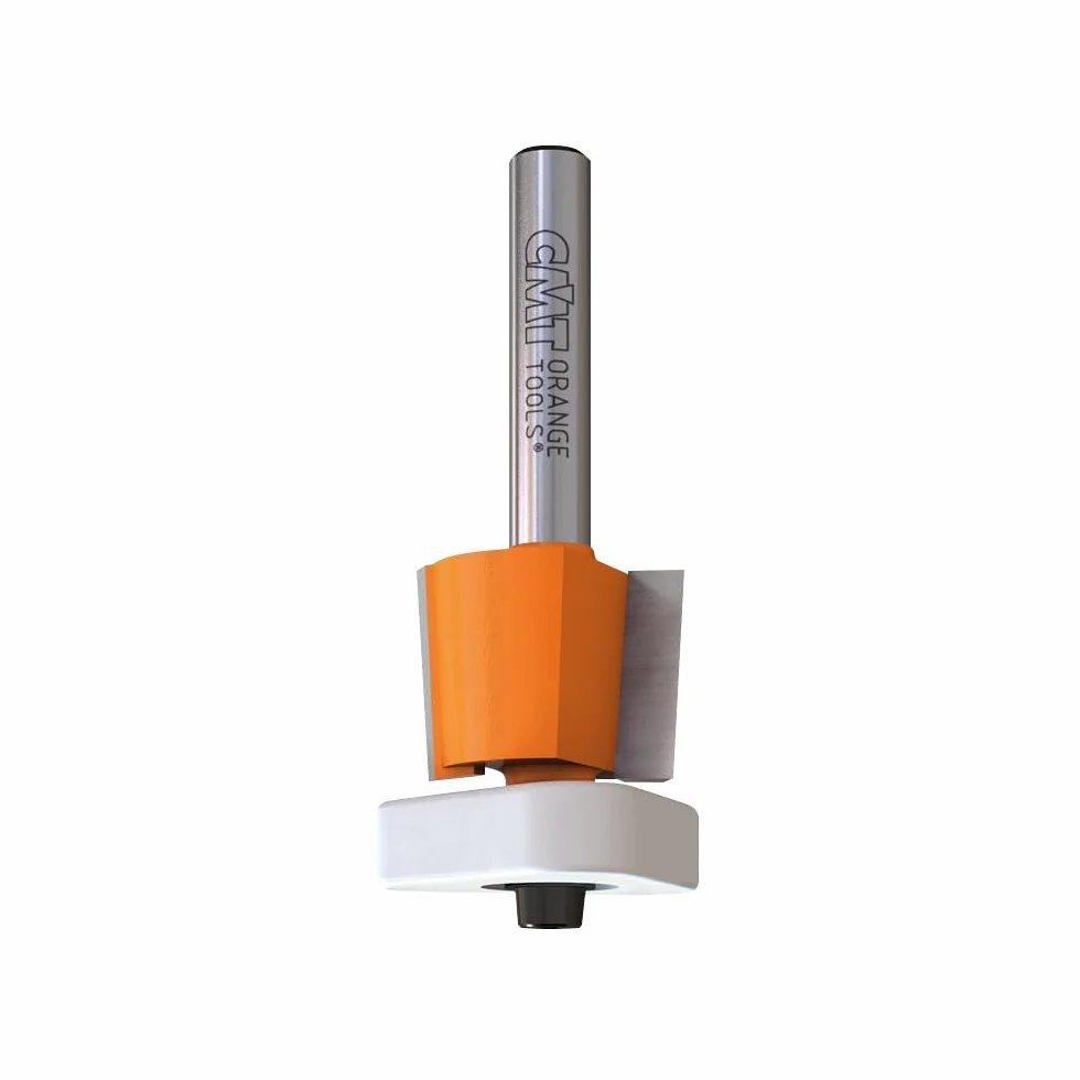 CMT POMARAŃCZOWE TOOLS 707.128.11 - Śrubowe frezy VHM z trójkątnym łożyskiem kulkowym S=6 D=12,7X12,7