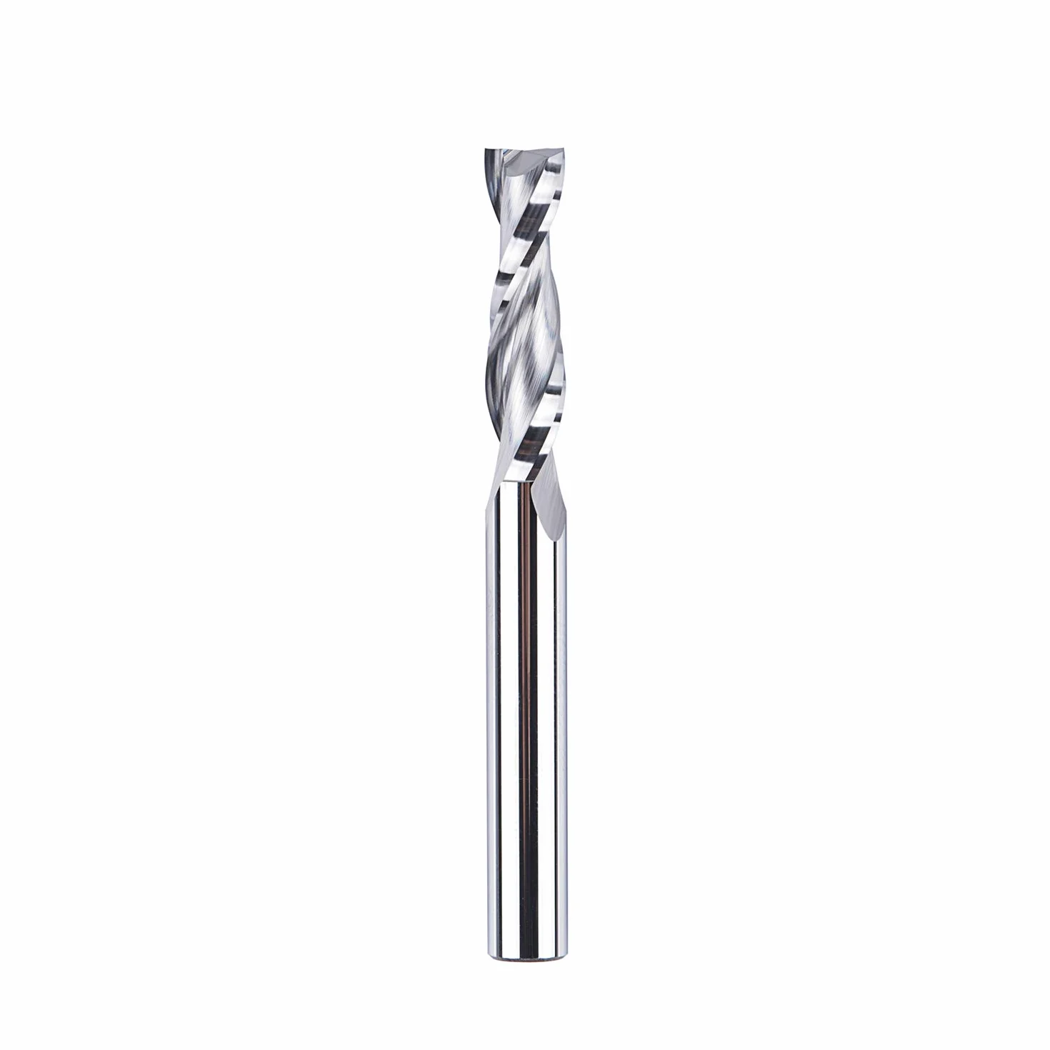 SpeTool Frezy do frezowania 6 mm, trzpień, spiralne, frezy CNC, 6 mm, średnica cięcia, 24 mm, długość cięcia, HRC55, długość całkowita: 60 mm, frez trzpieniowy z węglika spiekanego, do cięcia w