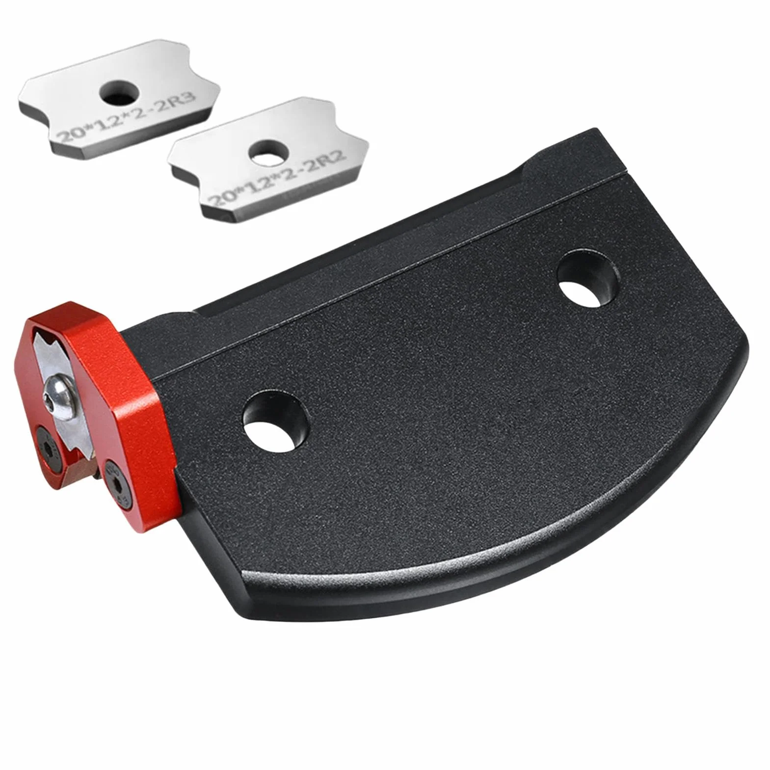 Wood Edge Bander for Burr, Edge Banding Trimmer | Drewniana planarz drewna z 3 zastępowcami | Fazowanie skrobaka z filetu dla Melaminy Abs PVC