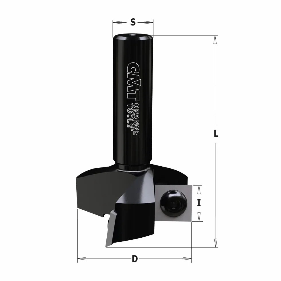 CMT 663.005.11 - Frea de cuchillas odwracbles para NIVELAR HW Z3 S=12X35 D=38X12X60 DX