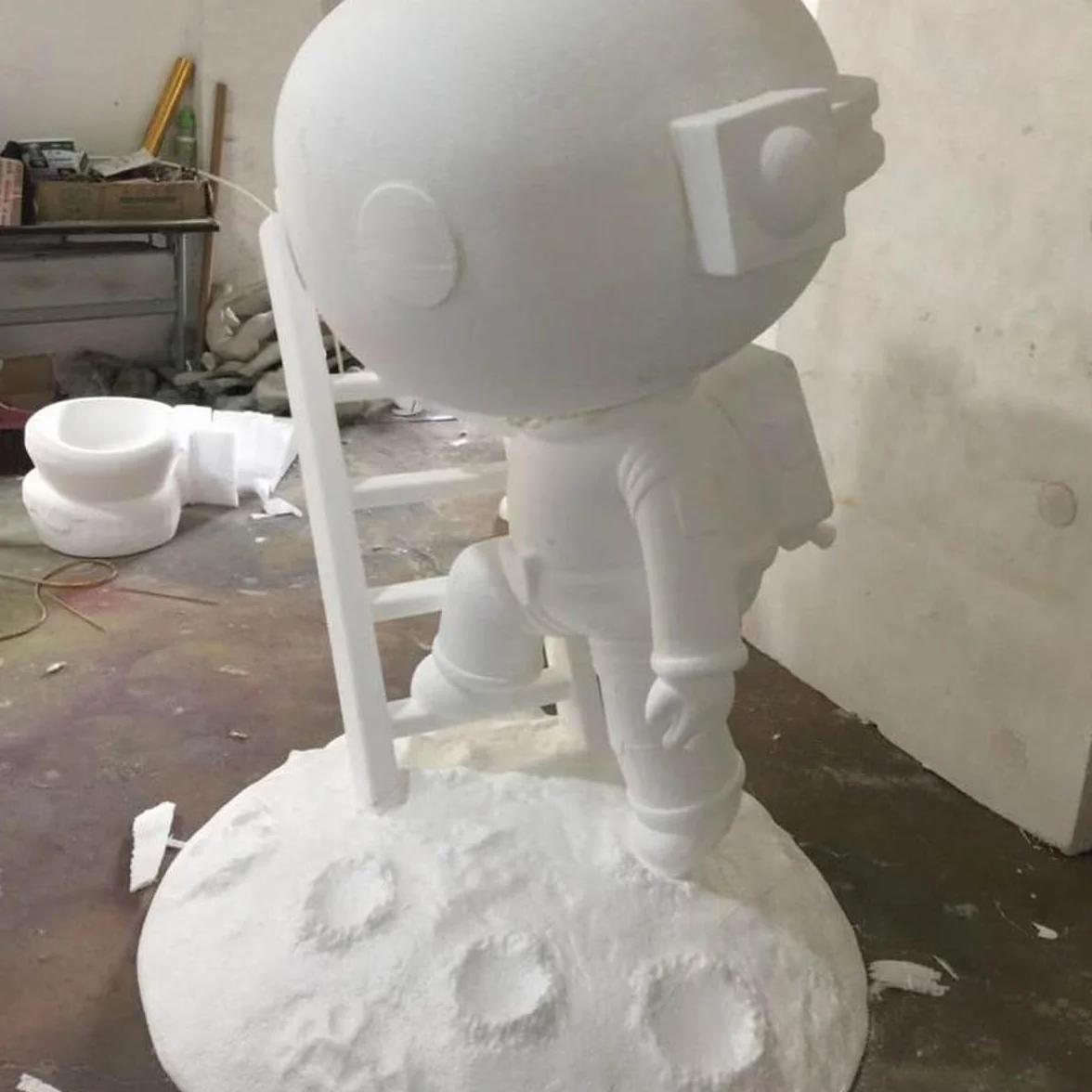 EVA EPS Styropianowy frez CNC do cięcia długich, spiralnych długich frezów końcowych HSS Frez do pianki CNC 2D / 3D (D12xR6x150x200)