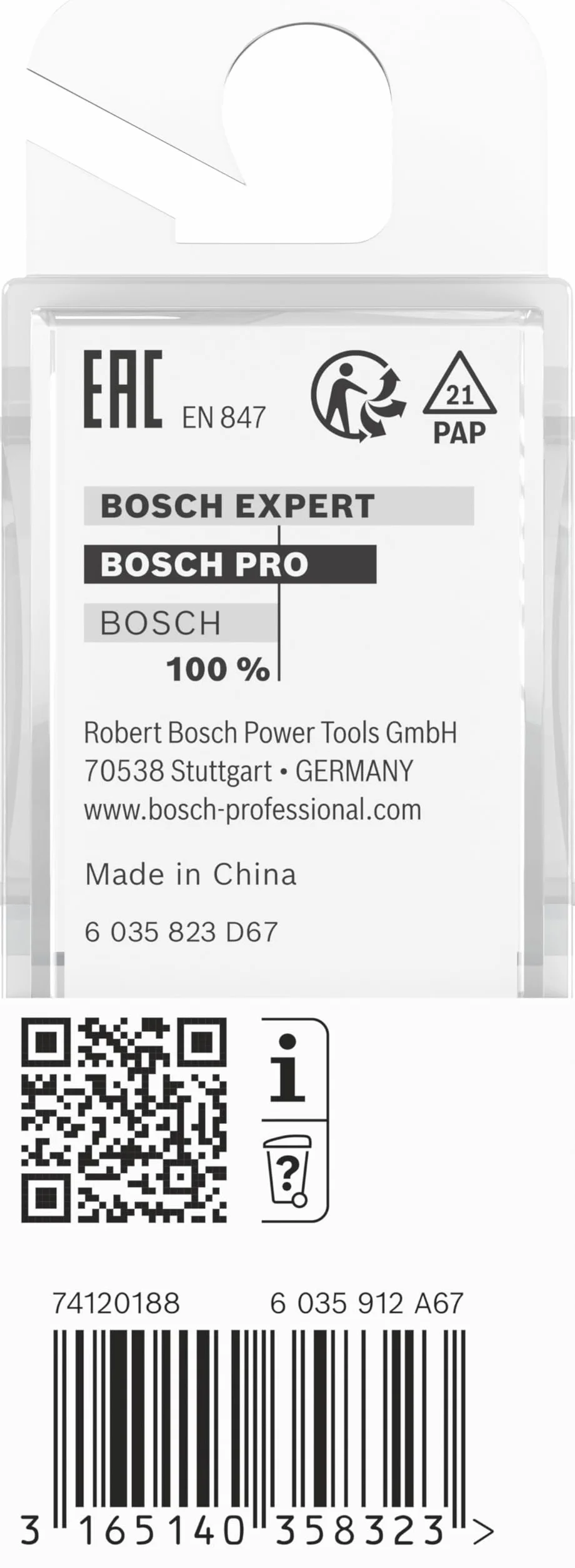 Bosch 1x Pilot panelu frezu prostego PRO (do Miękkie drewno, Twarde drewno, Ø 8 mm, Professional Akcesoria Frez ręczny, Frez krawędziowy)