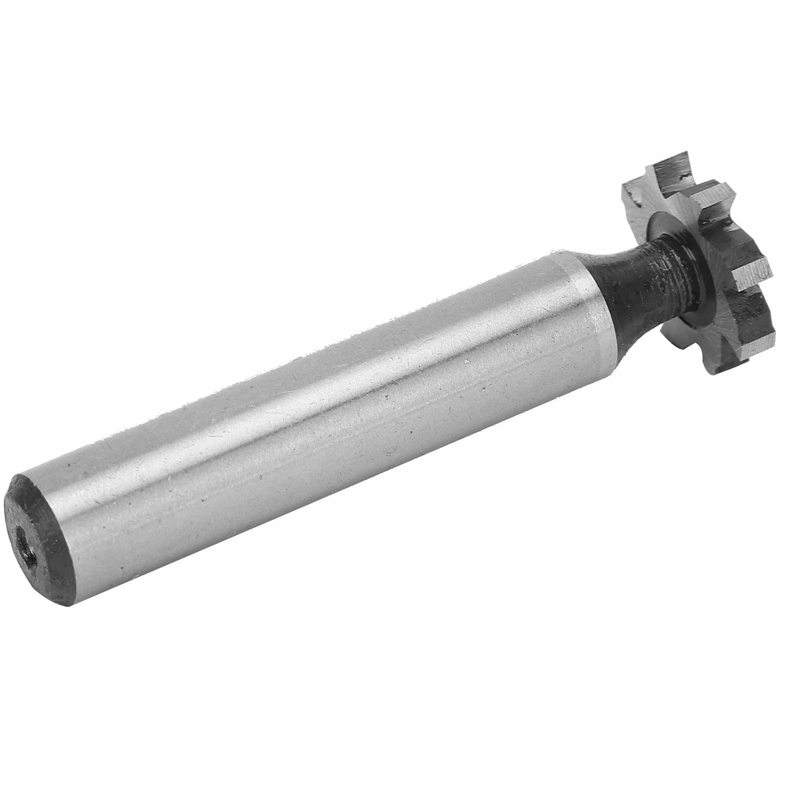 Frez do Gniazd T CNC, 3mm Szerokość Ostrza, Stal Szybkotnąca, 16mm Średnica Zewnętrzna, 10mm Średnica Trzonu, do Frezowania Stali Aluminium Miedzi