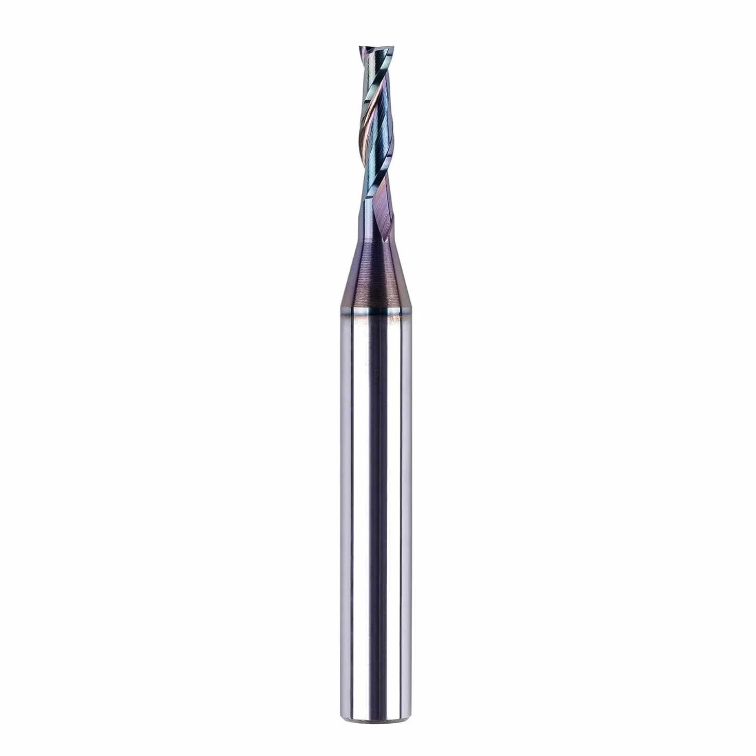 SpeTool Frez do rowków spiralnych 8 mm Upcut 4 mm średnica cięcia 20 mm długość cięcia CNC frez spiralny do frezarki górnowrzecionowej z powłoką TAC frez do rowków 2 flety VHM frez trzpieniowy do
