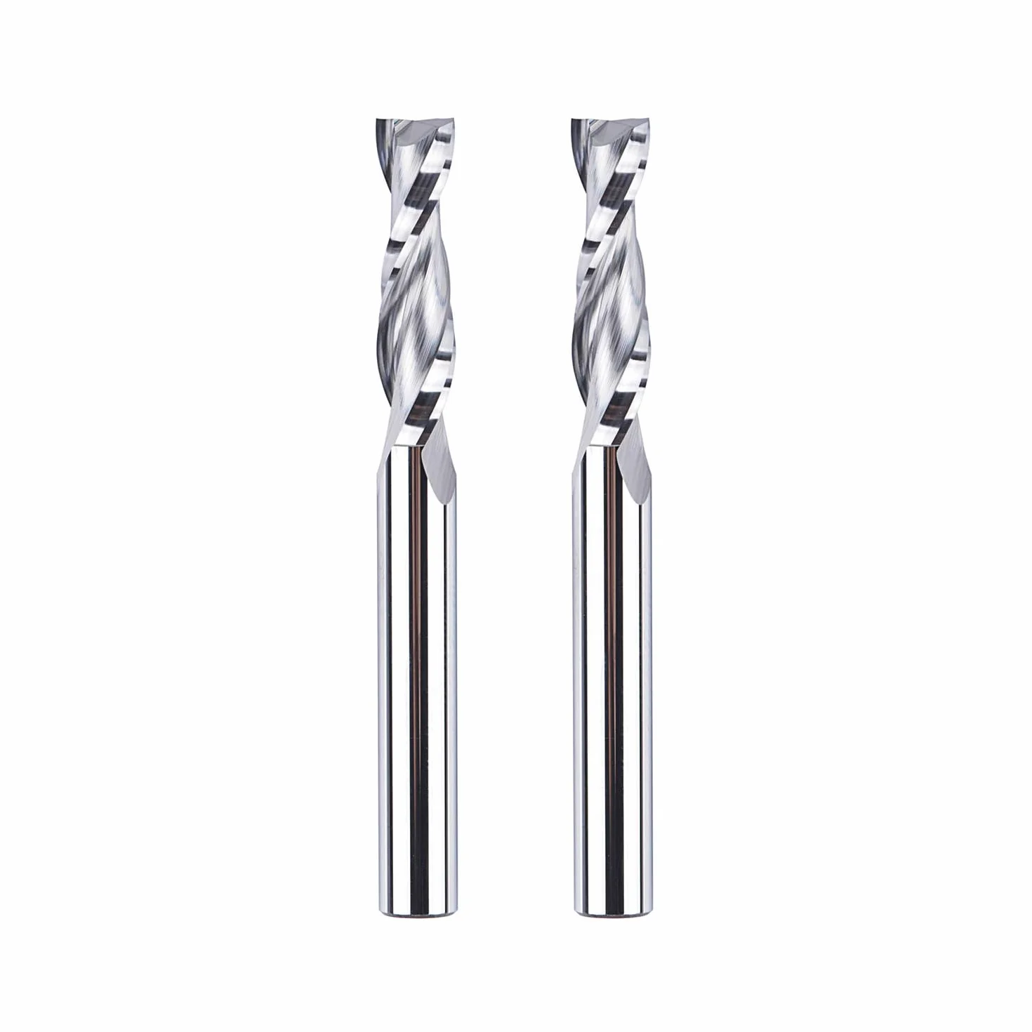 SpeTool Frezy spiralne 6 mm Upcut 24 mm długość cięcia frezy do frezarki górnowrzecionowej 2 flety CNC zestaw frezów do rowków VHM frez trzpieniowy do drewna, spiralny frez do rowków do drewna, frez