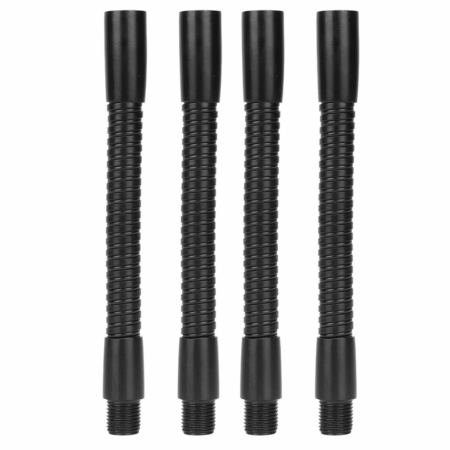 4 szt. Elastyczne ramię Węża Typu gęsia szyja Rura Aluminiowa 10mm Kaliber stół Lampa Biurkowa wąż Oprawy Oświetleniowe (12cm)